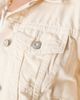 Free People Free People rumors denim jacket in ecru-White - 2