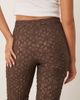 Free People Free People Runway floral flared pants in French chocolate-Brown - 3