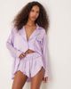 Free People Free People satin pajama shorts in orchid - part of a set-Purple - 1