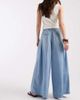 Free People Free People scout wide leg pants in california blue - 3