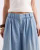 Free People Free People scout wide leg pants in california blue - 4