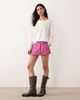 Free People Free People see me sweater in white combo - 3