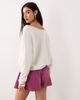 Free People Free People see me sweater in white combo - 4