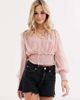 Free People Free People sheer twyla top-Pink - 1