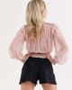 Free People Free People sheer twyla top-Pink - 2