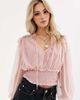 Free People Free People sheer twyla top-Pink - 3