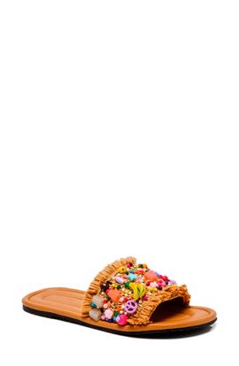Free People Free People Shipwrecked Beaded Slide Sandal