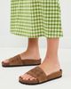 Free People Free People Shore Cut Out Footbed Sandals Light Toffee - 3
