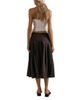 Free People Free People Skipper Pleated Chino Skirt - 2