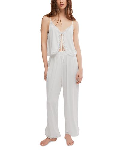 Free People Free People Sleepless Summer Camisole & Pants Pajama Set