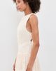 Free People Free People Slow Burn Lace Mini Dress Natural Combo - 5