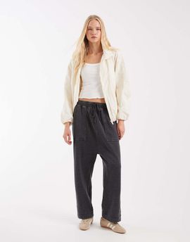 Free People Free People slow it down harem pant in black