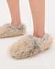 Free People Free People Snowed In Slippers Beige Multi - 3