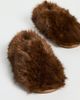 Free People Free People Snowed In Slippers Mink - 5