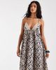 Free People Free People Sorrento boho maxi dress in floral blueberry combo-Multi - 2