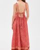 Free People Free People Sorrento Stroll Printed Dress Tart Berry Combo - 3