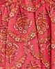 Free People Free People Sorrento Stroll Printed Dress Tart Berry Combo - 6