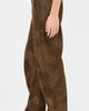 Free People Free People Spotlight Faux Leather Trousers Chocolate Brown - 4