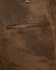 Free People Free People Spotlight Faux Leather Trousers Chocolate Brown - 6