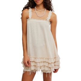 Free People Free People Spring Tide Ruffle Tunic Top