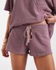 Free People Free People staycation sleep shorts in eldberry tea - part of a set-Purple - 4