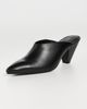Free People Free People Stellar Mules Black Leather - 2
