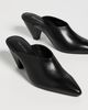 Free People Free People Stellar Mules Black Leather - 5