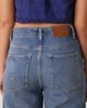 Free People Free People stride straight leg wide jeans in mid wash blue - 4