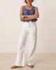 Free People Free People stride straight leg wide jeans in optic white - 1