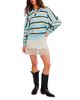 Free People Free People Striped Alma Pullover Sweatshirt - 2