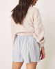 Free People Free People striped pull-on shorts in blue multi - 2