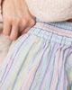 Free People Free People striped pull-on shorts in blue multi - 3