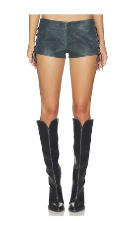 Free People Free People Sun Siren Suede Mirco Short