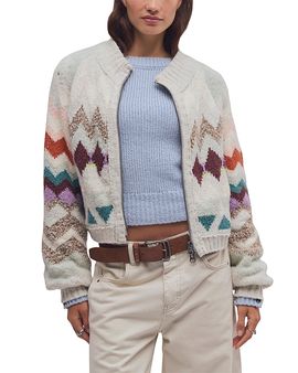 Free People Free People Sundazed Mock Neck Cardigan Sweater