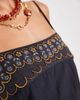 Free People Free People Sunspell boho embroidered mini dress in black combo - 3