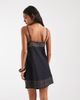 Free People Free People Sunspell boho embroidered mini dress in black combo - 4