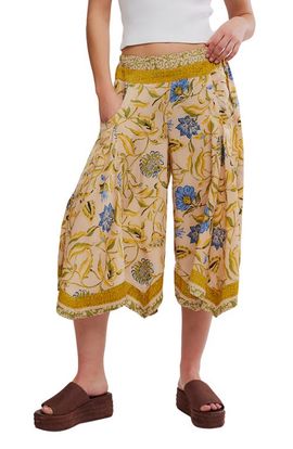 Free People Free People Sweet Reaction Print Crop Swing Pants