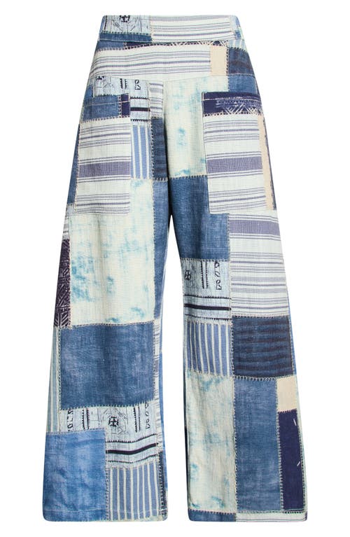 Free People Free People Symphony Patched Wide Leg Jeans