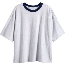 Free People Free People Tackle Heather Oversize Cotton T-Shirt