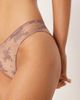 Free People Free People talk about it floral lace bikini briefs in fawn-Neutral - 2