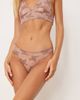 Free People Free People talk about it floral lace bikini briefs in fawn-Neutral - 4