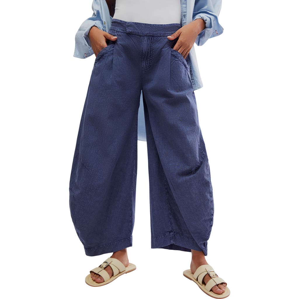 Free People Free People Tegan Washed Cotton Barrel Pants