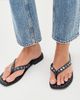 Free People Free People Tide Flip Flops Black Leather - 3
