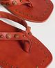 Free People Free People Tide Flip Flops Rust Leather - 6