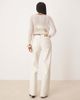 Free People Free People Tinsley baggy high rise straight leg in ecru-White - 3