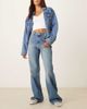 Free People Free People Tinsley baggy high rise straight leg in mid wash blue - 1