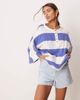 Free People Free People tippie mid-rise denim shorts in babalon blue - 3