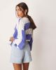 Free People Free People tippie mid-rise denim shorts in babalon blue - 4