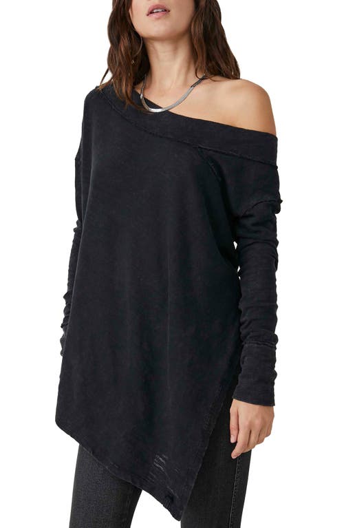 Free People Free People To the Right Off the Shoulder Knit Top