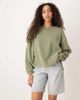 Free People Free People total eclipse tee in oil green - 1